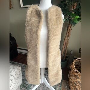 Zara Faux Fur Vest
